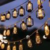 Solar Led Light Outdoor Solar Lamp Kerosene Bottle Retro Light String Christmas  Fairy Garden Yard Camping Lights Decoration