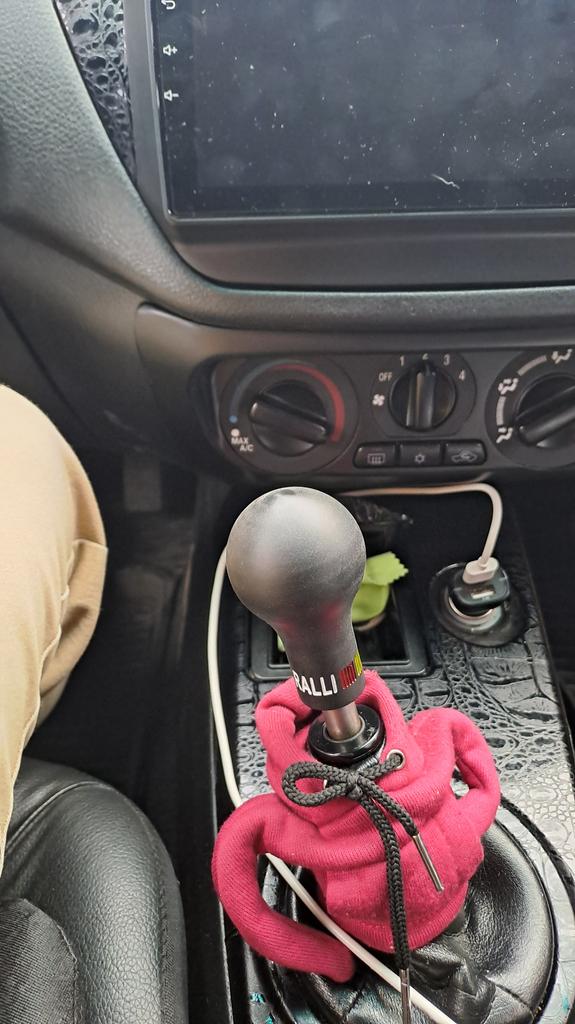 Universal RALLIART Aluminum Alloy Blk Manual Gear Stick Shift