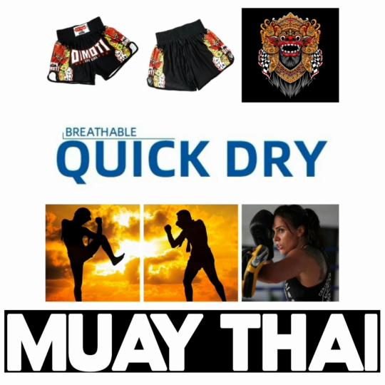 Barong Spirit Lion Leo Muay Thai Kickboxing Boxing MMA UFC Shorts Gym Sport Unisex Men Women Workout Quick Dry Print Elastic High Waist Training