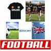 Vintage UK United Kingdom England T-shirt Football Soccer Training National Flag Print 3D CHEER JERSEY Short Sleeve Round Neck Sport Uniform Unisex