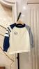 Boys Lightweight Knit Sweater Color Block Pullover Long Sleeve Spring Autumn Inner Layer Top for Toddler and Kids