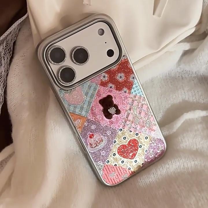 Creative and Eye-Catching Bear Phone Case for iPhone 16, iPhone 17, and iPhone 17 Pro Max