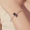 WOSTU 925 Sterling Sølv Søt Liten Svart Cat Charms Perler Rosa Hjerte Zircon For Women Passer Originalt DIY armbånd Smykkegaver