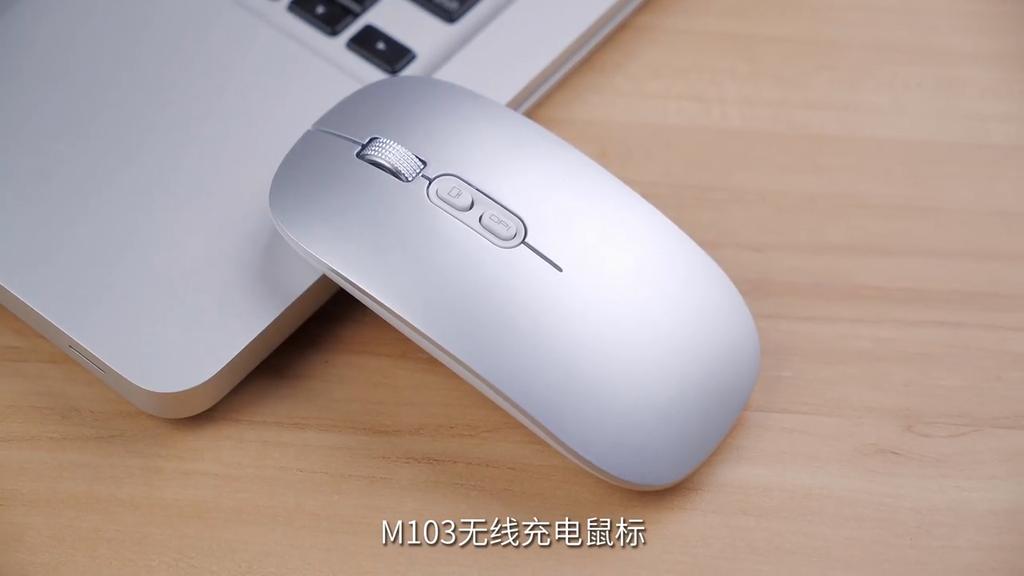 2.4G+BT5.1 Dual-mode Wireless Mouse Ergonomic Mouse 3-gear Adjustable DPI Built-in 500mAh