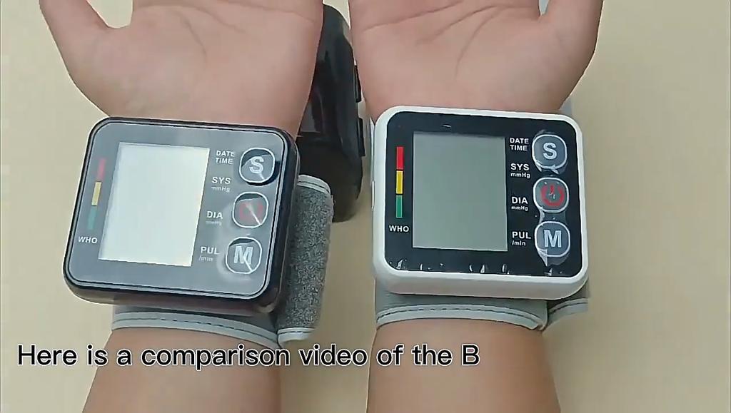 Wrist electronic sphygmomanometer household automatic wrist blood pressure measuring instrument