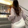Women's Bag PU Underarm Bag Solid Color Crossbody Bag Shoulder Bag