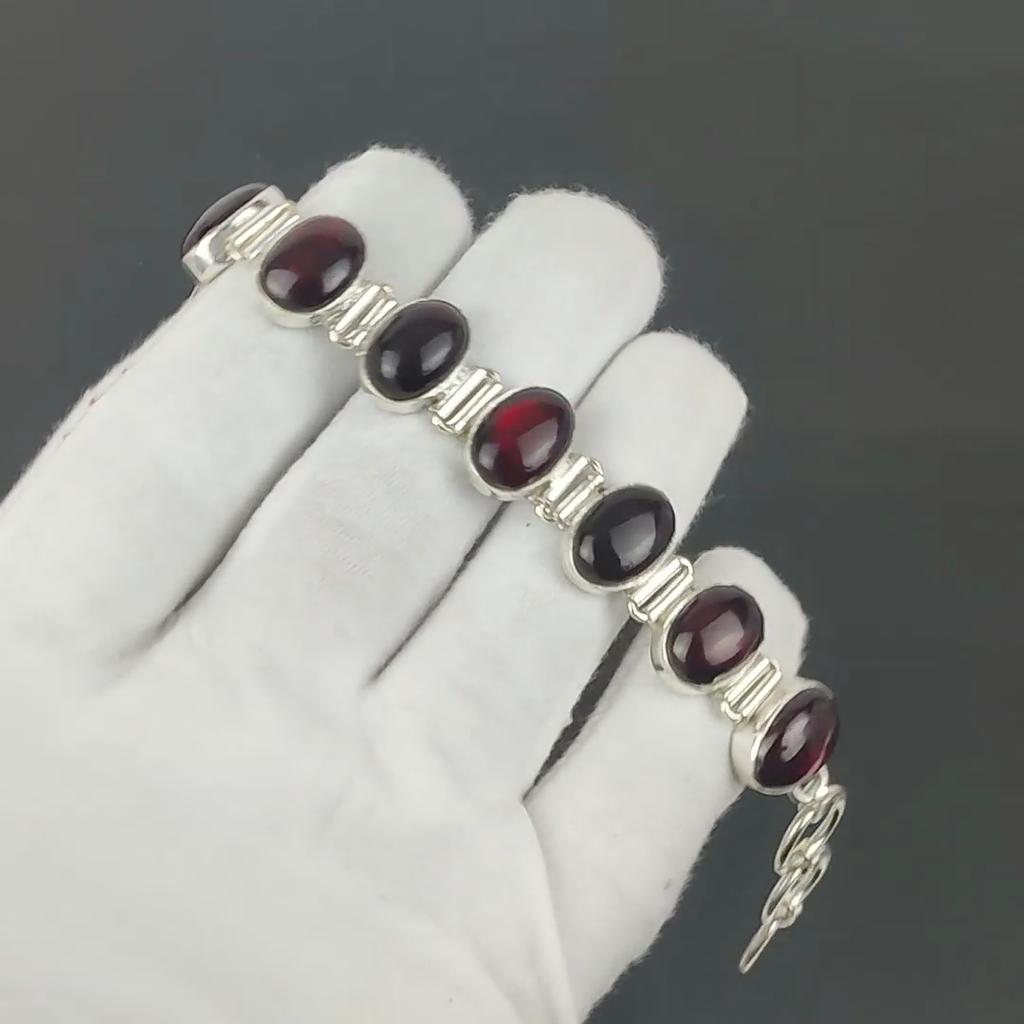 Natural Blue Labradorite Bracelet 925 Sterling Silver Bracelet Adjustable Chain Bracelet Handmade Boho Bracelet Gemstone Jewelry Engagement Gifts