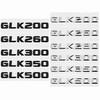 Modified Car Trunk Emblem Sticker Letter Badge Decals Decoration for  GLK200 GLK260 GLK280 GLK300 GLK350 GLK500