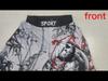 MMA Muay Thai Kickboxen Shorts Unisex Männer Frauen Workout Quick Dry Print Elastische Taille