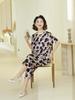 Women's Plus Size Printed 2-Piece Set – Casual Summer Outfit (XL-5XL)