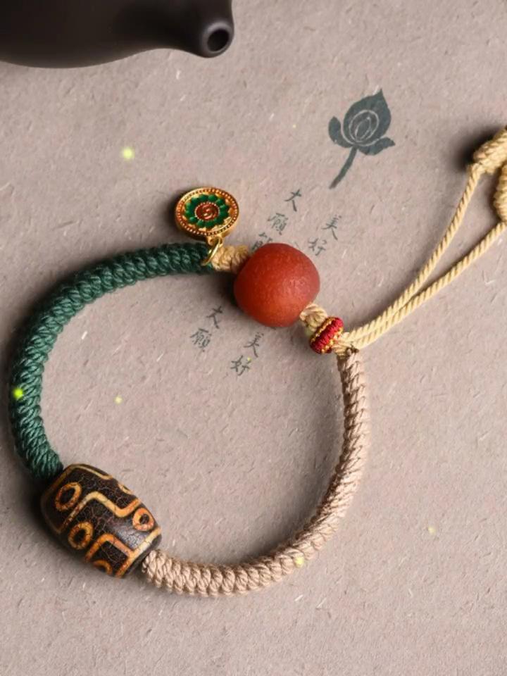 Mihmily brand-colorful hand-woven bracelets full of ethnic style, bring good luck