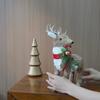 Christmas Woven Fox Squirrel Decor With European Style For Holiday Display