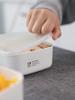 Contenedor Bento de 280ml/700ml/900ml/1000ml, mantenimiento fresco, apto para microondas, comida de estilo japonés que contiene fiambrera portátil