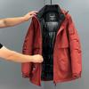 Plus Size 5XL-11XL Fashion Men's Oversize Parkas Winter Coat Hooded Waterproof Casual Loose Thick Warm Outerwears Men Jackets