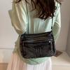 Denim Mobile Phone Bag Women's Shoulder Crossbody Bag Multi-Compartment Small Square Bag