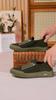 Men's New Fashionable Casual Shoes, Fly Woven Mesh Panel Shoes, One Foot Soft Soled Flat Shoes