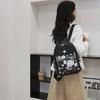 Printed Backpack Women's Travel Large Capacity Nylon Backpack
