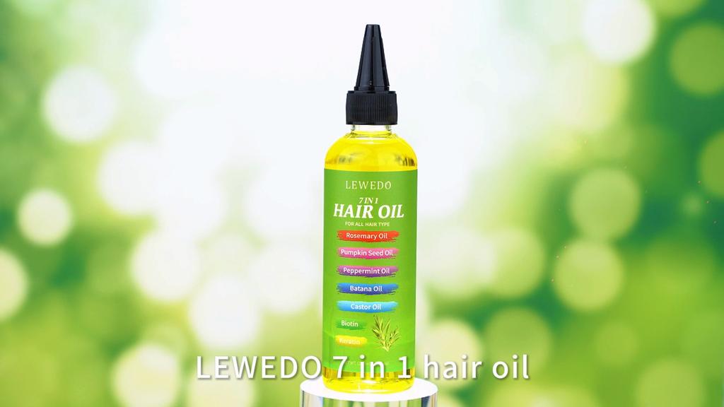 LEWEDO Hair Essential Oil Beauty Hair Care Repair Hairs Damage Prevent Hair Loss Smooth Hairs Nourish Hair Care Oil