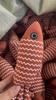 New Cross-border Pet Cat Toy Striped Linen Wave Fish For Self-entertainment