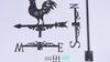 Weather Vane Metal Animal Iron, Witch And Dragon, Witch and Cat, Rooster, Outdoor Roof Garden Decoration Weather Vane, Home Crafts, Holiday Gifts