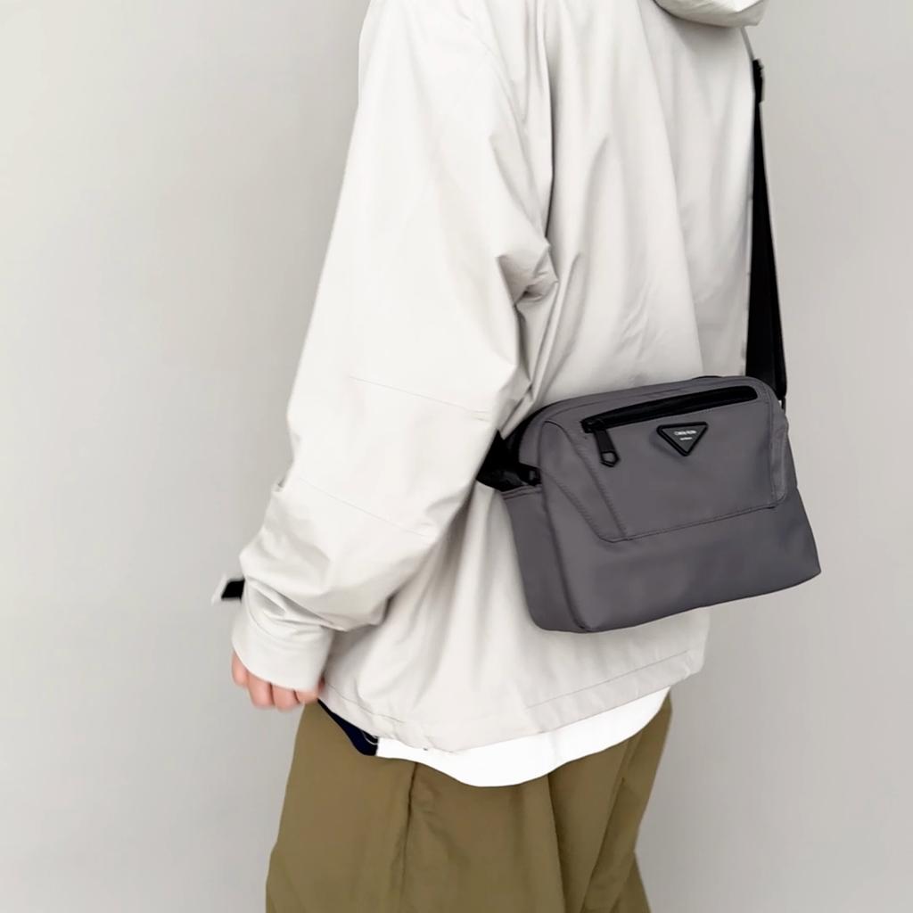 Men's Oxford Shoulder Bag Commuter Lightweight Crossbody Nylon Bag