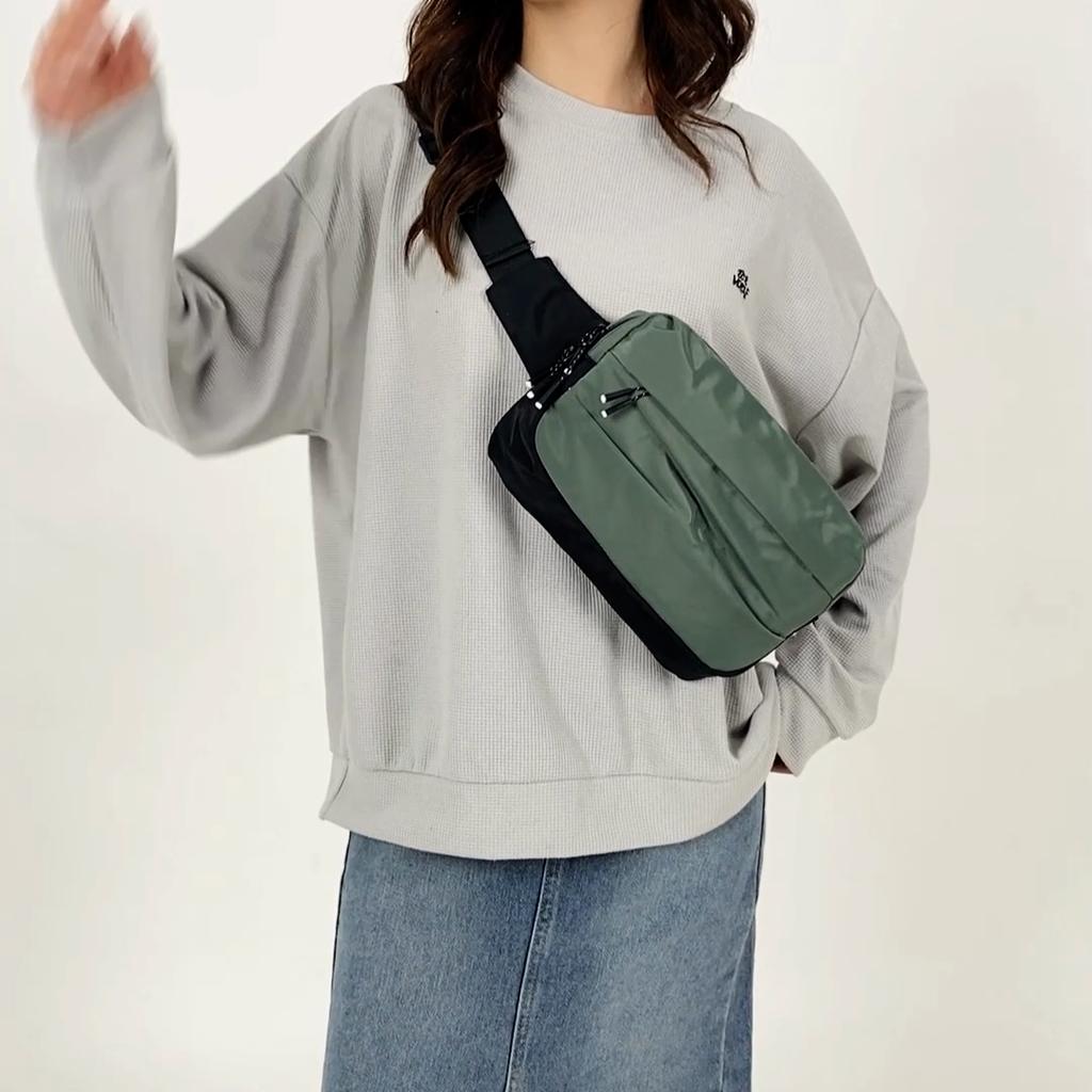 Men's Chest Bag Mobile Phone Bag Sports Shoulder Bag Women's Crossbody Bag