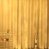 3*3m LED Curtain Lights USB Powered 8 Mode Remote Control Fairy String,Decoration Lights For Garland Wedding Home Bedroom