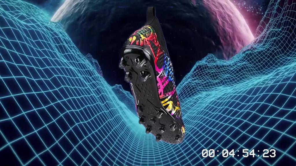 31-46 Dětské Graffiti Kopačky Vysoce kvalitní umělé trávníkové ponožky Outdoor Pánské Sportovní kopačky s dlouhými nehty