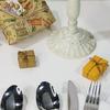 Christmas Tableware Set-Santa Hat Cutlery Bag Holder for Fork Knife Spoon, Holiday Dinner Party Decor, Xmas Home Kitchen Acces