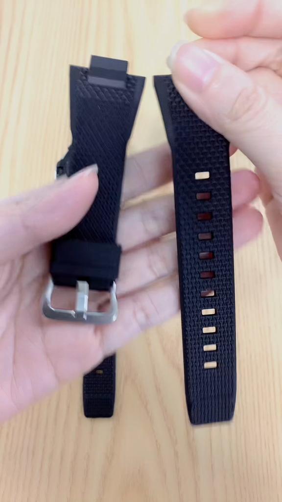 Watch Accessories For Casio G-SHOCK GST-B400 Series Resin Strap Men's Sports Waterproof Rubber Replacement Watchband Bracelet