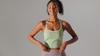 Auroth Back Cross Sports Vest Women Yoga Sports Bra Candy Color Fitness Top