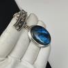 Natural Labradorite Gemstone Silver Pendant In 925 Sterling Silver- Handmade Design, Everyday Wear Jewelry, Unique Labradorite Pendant Wadding Gifts