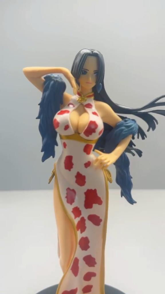 22CM Anime japonez Figurină dintr-o bucată Cheongsam Boa Hancock Figura PVC Model Jucărie Păpușă Colecție Ornament de desene animate Cadou pentru copii