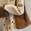 Pu Bag Women's Large Capacity Shoulder Underarm Bag Commuter Tote Bag