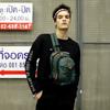 Men's Chest Bag Multifunctional Fashion Backpack Waterproof Nylon Cloth Shoulder Messenger Bag