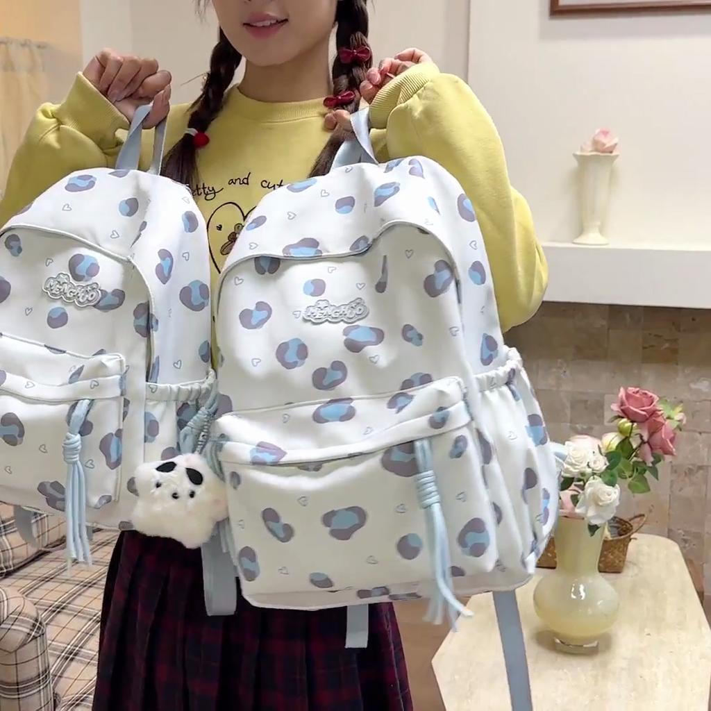 College Style Student Schoolbag Print Lightweight Backpack