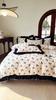 Bedding Four-piece Set Printed Skin-friendly Water Wash Sheets Quilt Cover Pillowcase Set