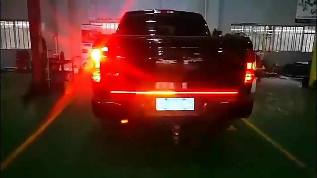 60 Inch LED Tailgate Light Bar for Pickup Trucks 504 LED 3 Row Brake Turn Signal Light