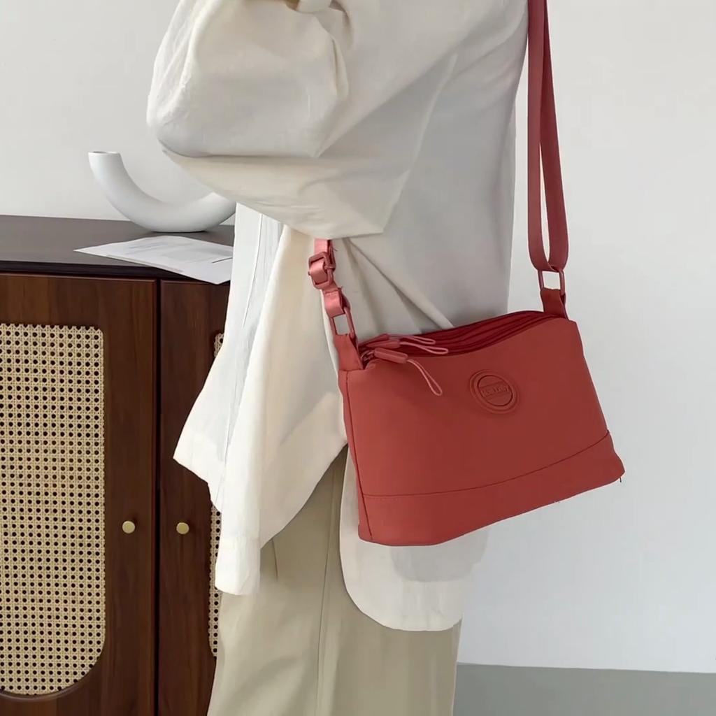 Nylon Bag Women Crossbody Bag Mother Bag Multi-Layer Shoulder Bag