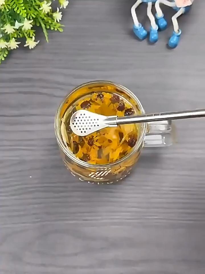 Stainless Steel Yerba Mate Tea Gourd with Filtered Drinking Straw Spoon Set