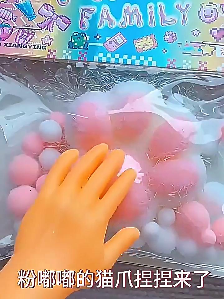 Adorable Jouet Squishy Patte de Chat en Peluche Pour Soulager le Stress et des Activités Ludiques