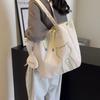 Women's Large Capacity Commuter Bag Cat Print Student Class Shoulder Bag Tote Bag