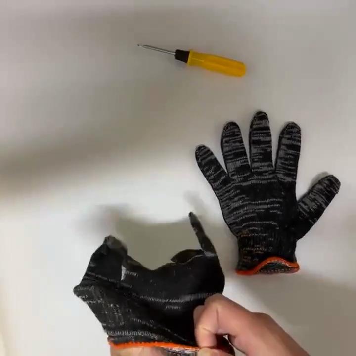 12 Paar Rutschfeste Arbeitshandschuhe Praktische Gartenbekleidung Outdoor-Bauhandschuhe für Damen Herren