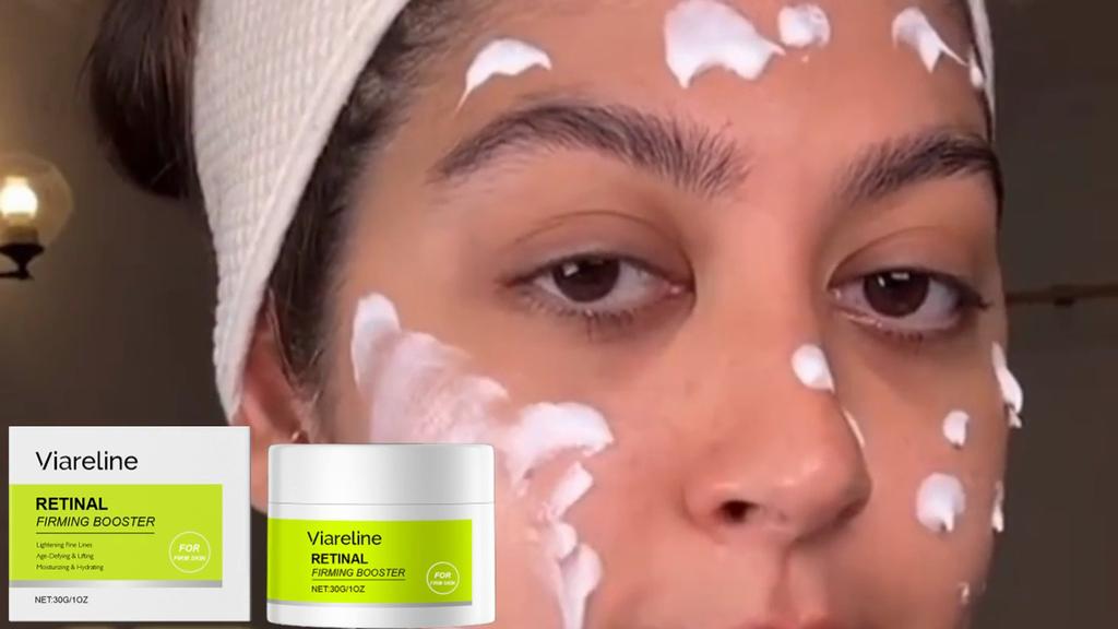 Viareline Retinol moisturizing Cream Deeply moisturizes and softens the skin, even and shiny Facial Cream 30g