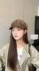 Trendy Style Plaid Beret With Windproof And Sunshade Features For Women