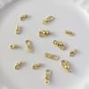 1pc/Bag 18K Gold Plated Metal Lobster Clasp Universal Rotating Lobster Clasp For DIY Bracelet Necklace Making Jewelry Findings Accessories