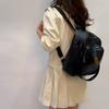Soft Leather Women's Backpack Shoulder Bag Multi-Function Student Commuter Schoolbag