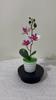 Butterfly Orchid Artificial Flower Vase For Home Garden Decor With Plastic Material For Indoor Outdoor Use