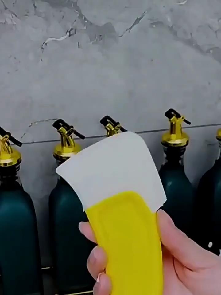 Rengjøring Silikonspatel Kjøkkenskraper Myk Bladskrapebørste Skitten panne Grytefat Rengjøringsverktøy Silikon kjøkkenutstyr