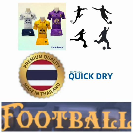 THAILAND Football Soccer Polo Vintage Shirt National Unisex Men Women Training JERSEY Print Quick Dry Short Sleeve Uniform Elephant Badge Logo